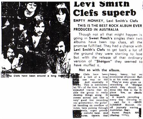 18 Levi Smith Clefs superb, Ed Nimmervol, Go-Set